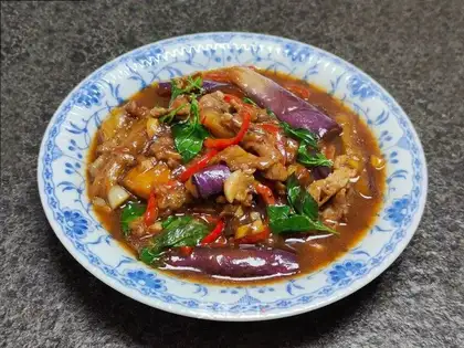 Red eggplant