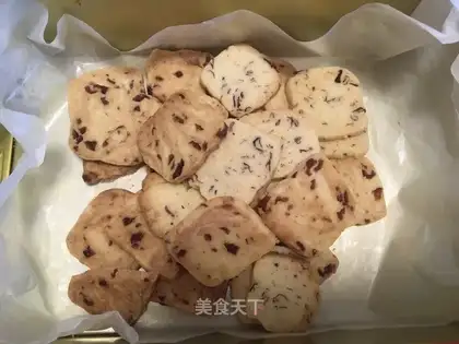 Cranberry cookies