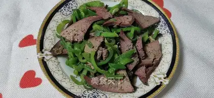 Paprika pork liver
