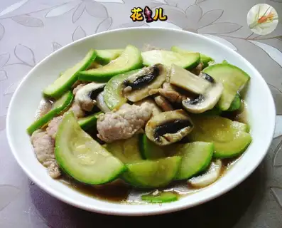 Pork fried mushrooms