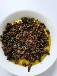 Meat and eggs