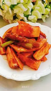 Korean spicy radish