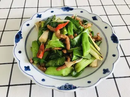 Garlic silt's fried oil