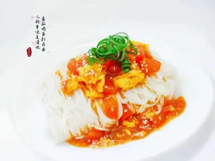 Tomato eggs for noodles