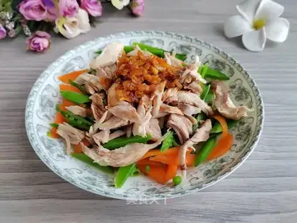 Frozen chicken beans