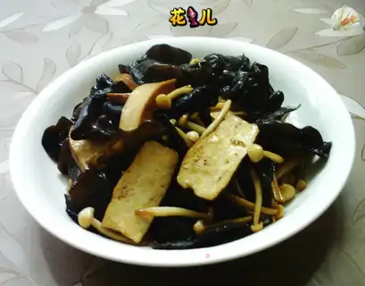 Fry mushrooms