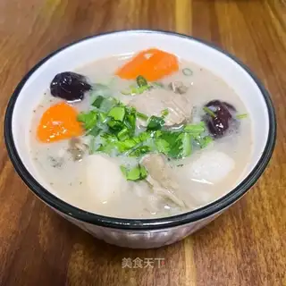 The goat soup