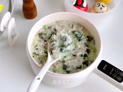 Baby's eggs, skinny porridge