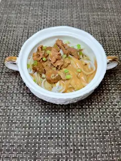 Sand tea and beef
