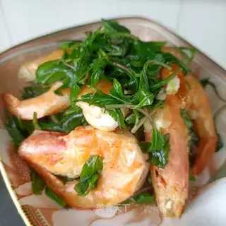 Shrimp fried maran head
