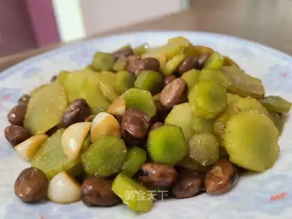 Scrambled beans