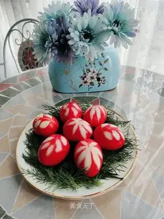 Creative color art egg