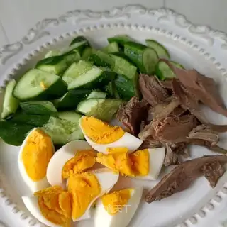 Egg pigeon cucumber
