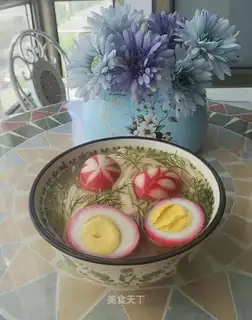 Breakfast egg noodles