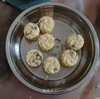 Cream of milk and green beans