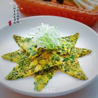 Little garlic eggcake