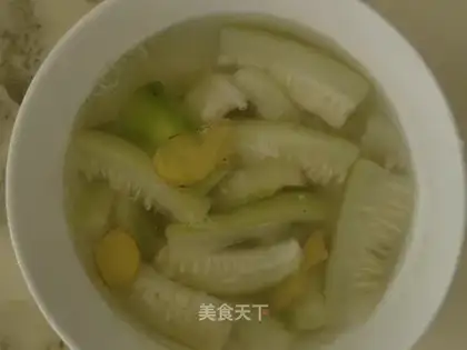 Ginger melon soup