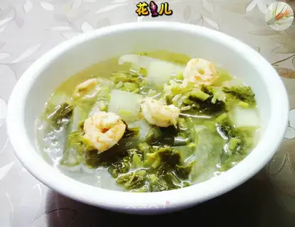 Pickle shrimp soup