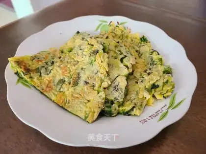 Eggs and pancakes