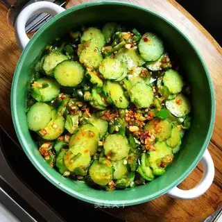 Frozen cucumbers