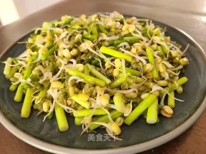Garlic sprouts