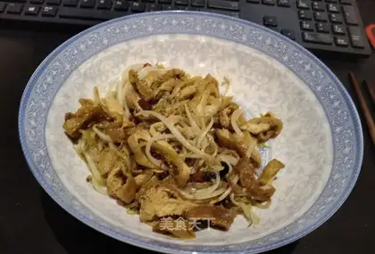 Sprouts and tofu
