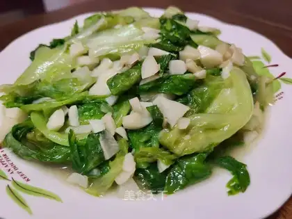Garlic lettuce