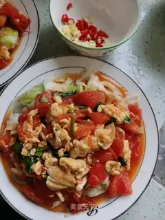 Tomato egg knife