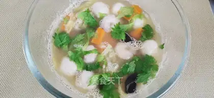 Shrimp head soup
