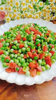 Weenie fried peas