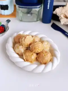 Spam of mushroom chicken