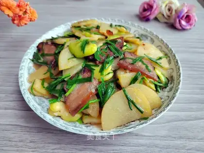 Soy sauce and sweet potatoes