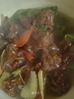Beef skating soup