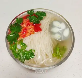 Breakfast egg noodles