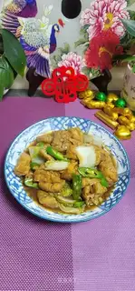 Soybeans, cabbage and tofu