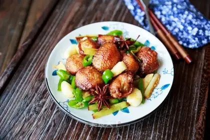 Hot chicken wingsball