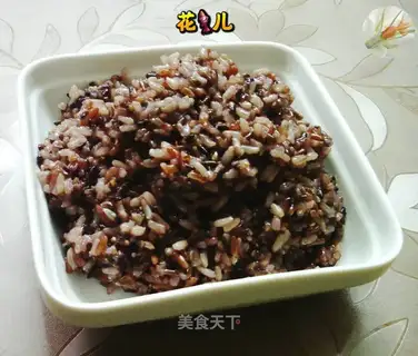 Three-coloured, rough rice