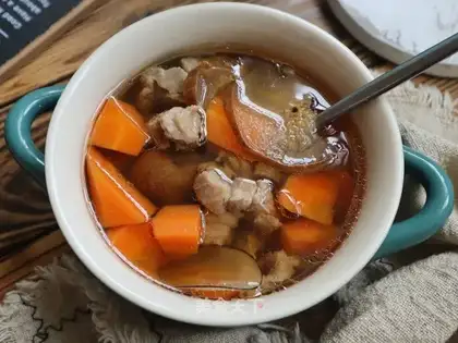 It's radish and lamb soup
