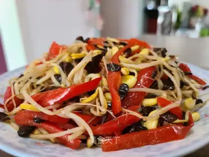 Paprika sprouts