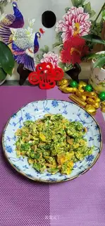 Scrambled egg krill dry