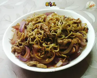 Scrawny onions for noodles