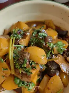 ♪ Spud beef ♪