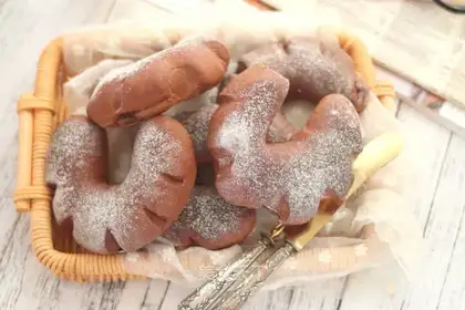Black sugar chocolate bread