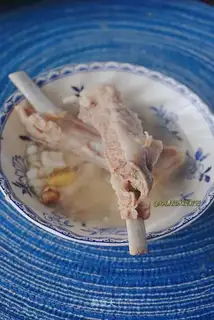 Scorch lamb soup
