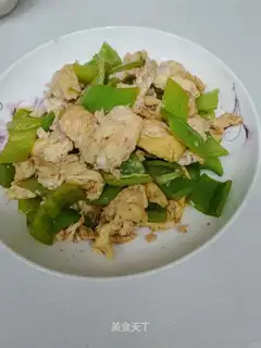 Shrimp sauce fried eggs