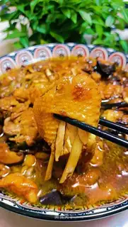 Chicken stew mushrooms