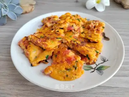 Tomato eggcake