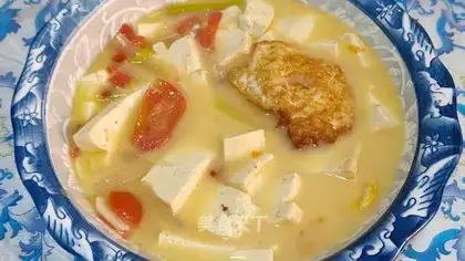 Tofu soup