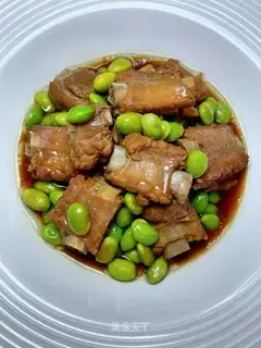 Bean roasted ribs