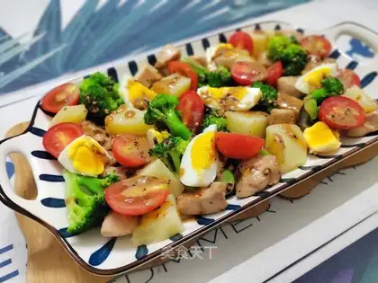 Chicken potato salad